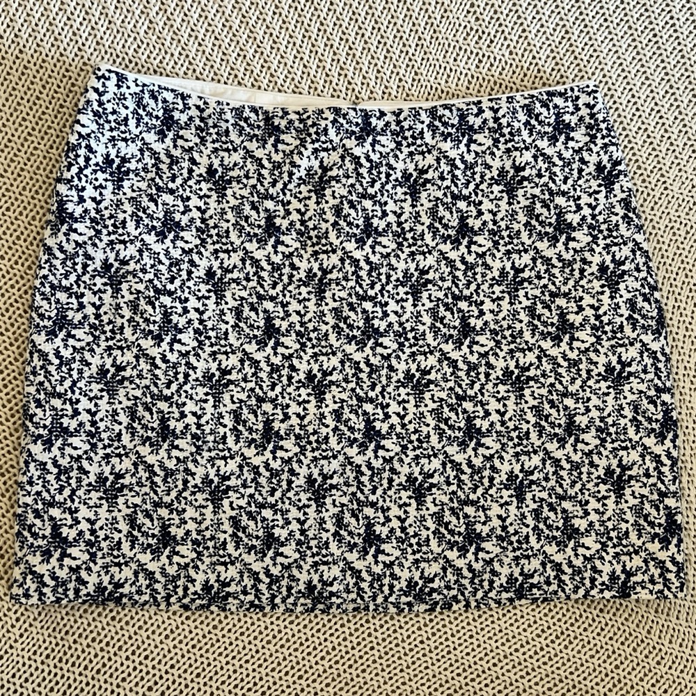 Madewell Blue Toile Mini Skirt - Size 8